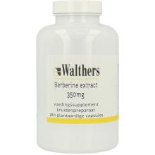 Walthers Berberine HCI Extract 350  MG 180 Vegan Capsule