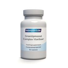 Nova Vitae Groenlipmossel Complex Vloeibaar 60 Softgels