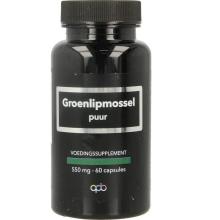 APB Holland Groenlipmossel 550 MG Puur 60 Vegetarische Capsules