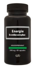 APB Holland Energie Kruidencomplex 500 MG Puur 60 Capsules