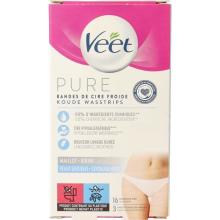 Veet Mimima Koude Wax Strips Bikini Hypoallergene 16 Stuks
