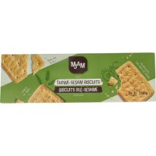 mjam Biscuits Tarwe Sesam Bio 150 Gram