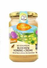 Traay Bloemenhoning creme bio demeter 350G