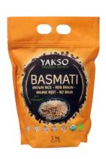 Yakso Basmati Rijst Bruin Bio 1000 Gram