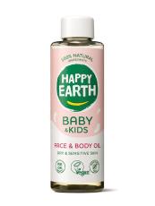 Happy Earth Gezicht & Lichaam Olie Voor Baby & Kids 150 ML