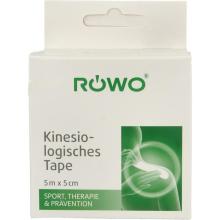 Rowo Kinesiotape zwart 5cmx5m 1 Stuk