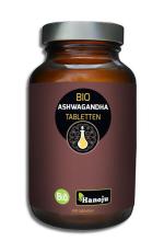 Hanoju Ashwagandha Organic 500 MG 600 Tabletten