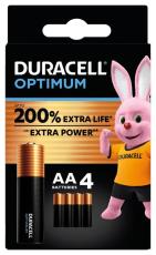 Duracell Alka optimum AA 4 Stuks