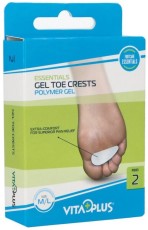 Vitaplus Essentials Gel Toe Crests Polymer Gel maat M/L 2 Stuks