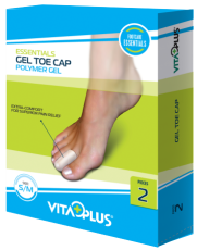 Vitaplus Essentials Gel Toe Cap Polymer Gel Maat M/L 1 Stuk
