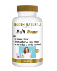 Golden Naturals Multi Strong Gold Woman 60 tabletten
