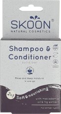 skoon Solid Shampoo & Conditioner 2 in 1 90 Gram