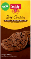 Sch&auml;r Double Choco Soft Cookies 210 G