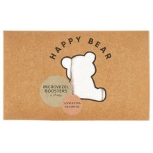 HappyBear Microfiber Boosters Set 4 Stuks