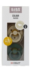 bibs Fopspeen 2 Anatomic Vanilla/Pine 2 Stuks