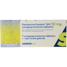 Sandoz Pantoprazol 20mg 7 Stuks