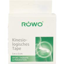 Rowo Kinesiotape blauw 5cm/5mtr 1 Stuk