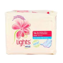 Tena Lights Ultra Normaal Wing 14 Stuks