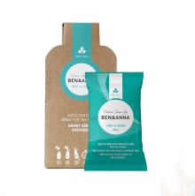 Ben & Anna Showergel Flakes Mint & Lemon 2 Stuks