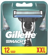 Gillette Mach 3 Mesjes 12 Stuks
