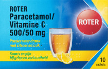 Roter Paracetamol Vitamine C 10 sachets