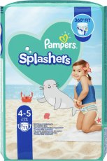 Pampers Splashers S4 carrypack 11 Stuks