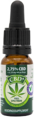 Jacob Hooy CBD+ Olie 2,75% 10ml