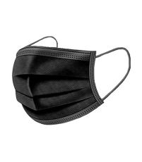 dnl Mondkapjes zwart 3-laags 50 stuks