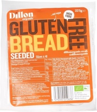 dillon organic Seeded Gluten Free Sliced Bread 275 Gram