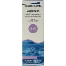 Bausch & Lomb Daglenzen -6.50 30 Stuks