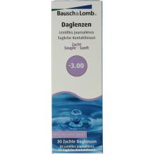 Bausch & Lomb Daglenzen -3.00 30 Stuks