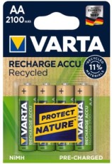 Varta Recharge Accu Recycled Aa 2100mah Blister 4&Acirc; 4 Stuks