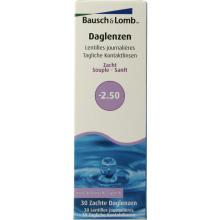 Bausch & Lomb Daglenzen -2.50 30 Stuks