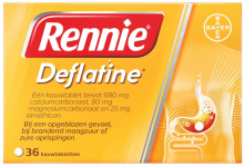 Rennie Deflatine 36 kauwtabletten 