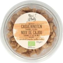 Nice & Nuts Cashewnoten Karamel Zeezout Bio 175 Gram