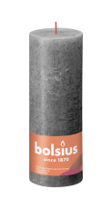 Bolsius Stompkaars Rustiek Grijs 190x68 Mm 1 Stuk