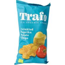 Trafo Ribbelchips Paprika Bio 125 Gram