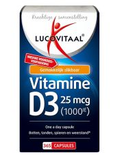 Lucovitaal Vitamine D3 25 mcg 730 capsules