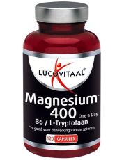Lucovitaal Magnesium 400 mg L-Tryptofaan 360 capsules