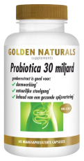 Golden Naturals Probiotica 30 Miljard 60 capsules