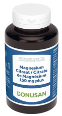 Bonusan Magnesiumcitraat 150 MG Plus 120 tabletten