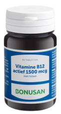 Bonusan Vitamine B12 actief 1500 mcg 180 tabletten