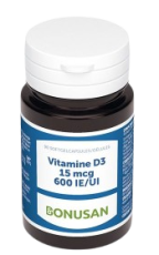 Bonusan Vitamine D3 15mcg / 600 IE 90 Softgels