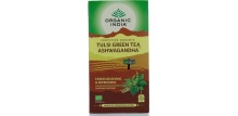Organic India Tulsi green ashwagandha bio thee 25 stuks
