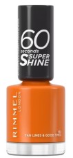 Rimmel London 60 Seconds SuperShine Nail Polish 151 Tan Lines & Good Times 8ML