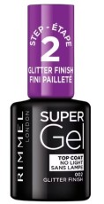 Rimmel London Super Gel Top Coat Glitter Effect  12ML