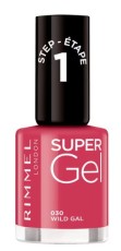 Rimmel London Supergel Nailpolish 030 Wild Gal 12ML