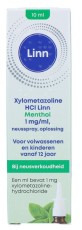 Linn Neusspray xylometazoline/menthol 1mg 10ML