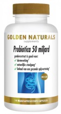 Golden Naturals Probiotica 50 Miljard 14 Capsules