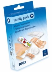 Sana Hemp Sana Fa Pleisterassorti Family 100 Stuks